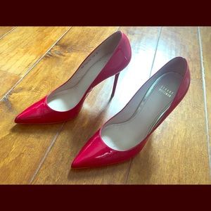 SZ 10 Stuart Weitzman Heels Candy apple red